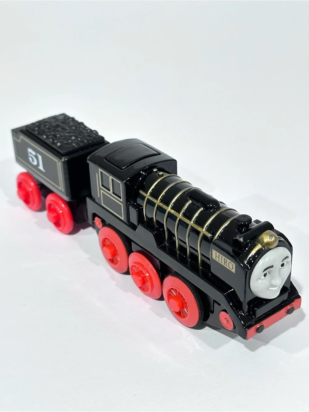 Thomas & Friends Motorized Hiro with Tender Wooden Railway